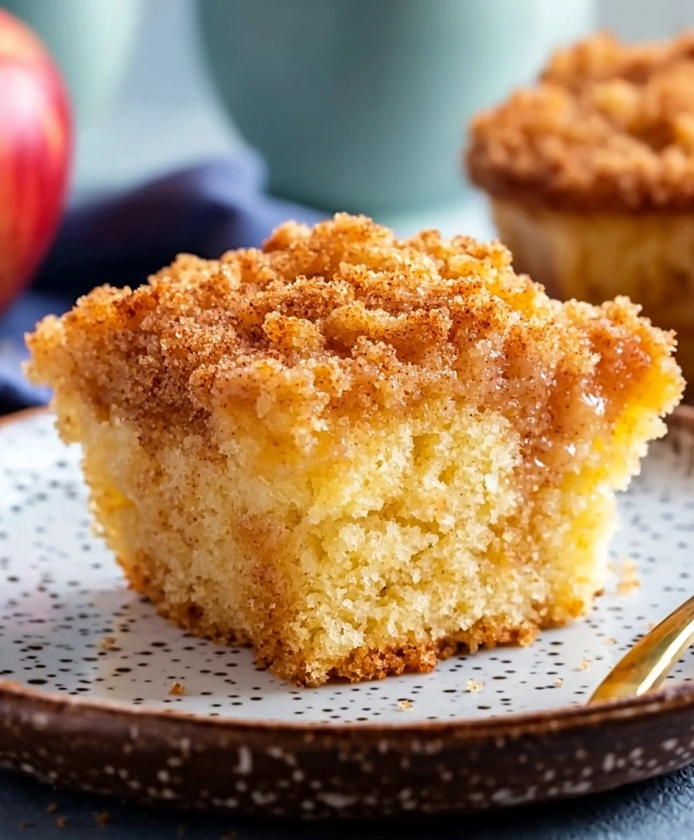 Apple Crisp Coffee Cake