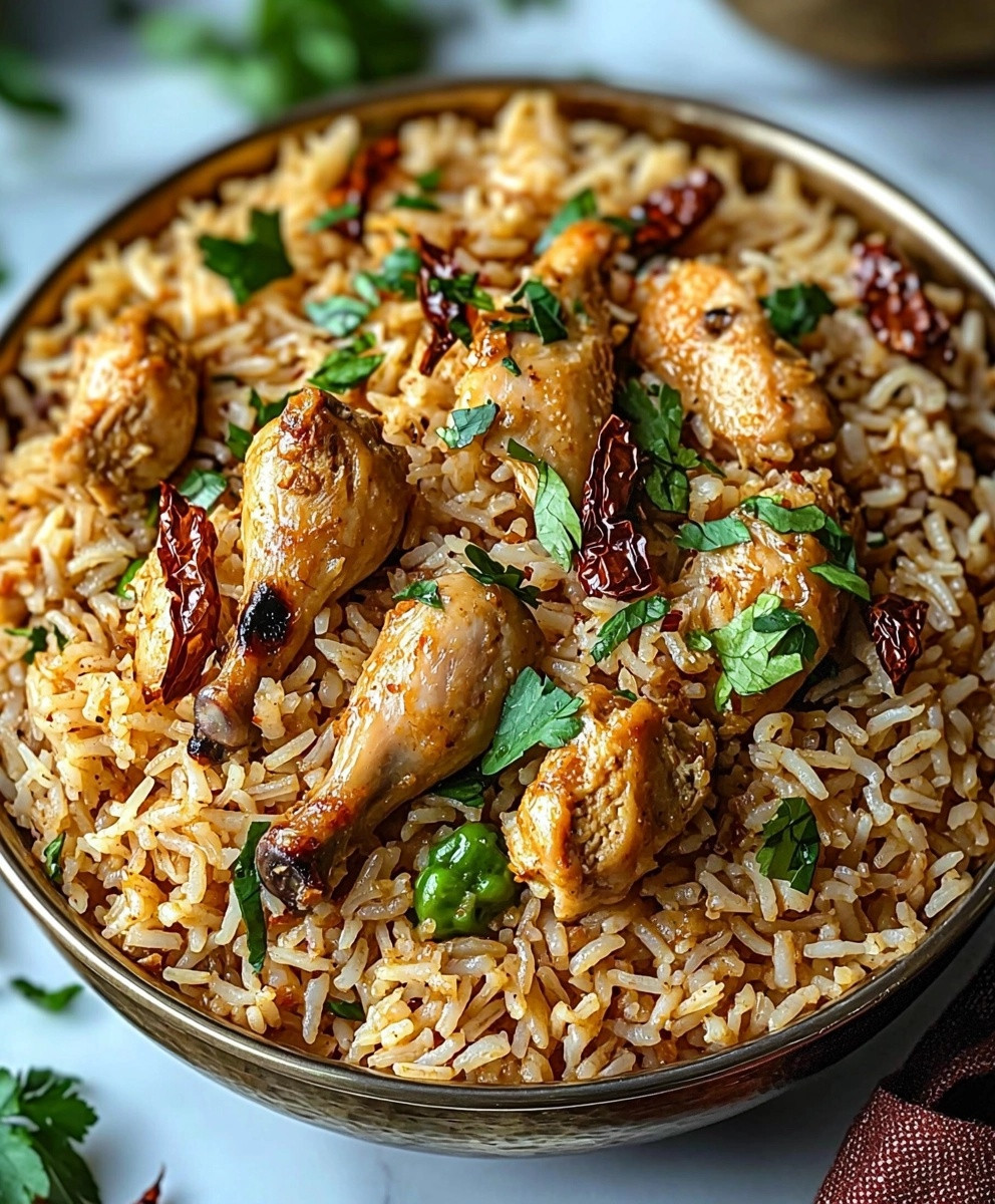 Aromatic Chicken Pulao