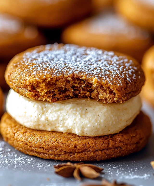 Pumpkin Cheesecake Cookies