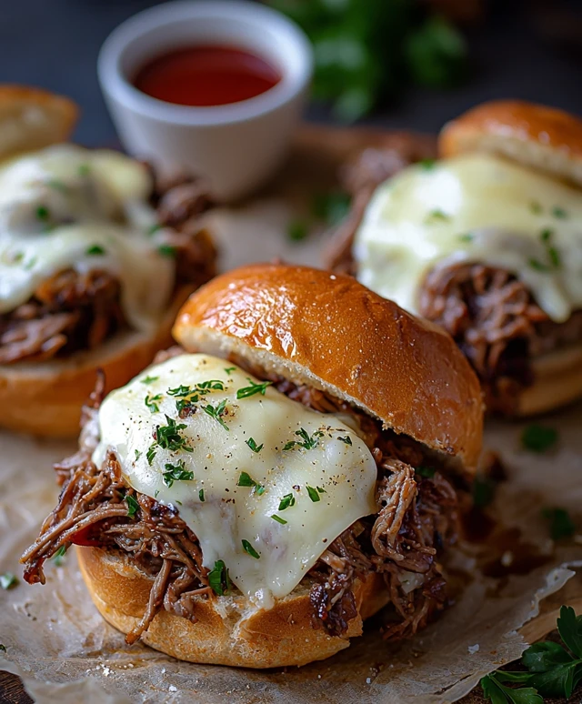 Pulled Beef Sandwiches