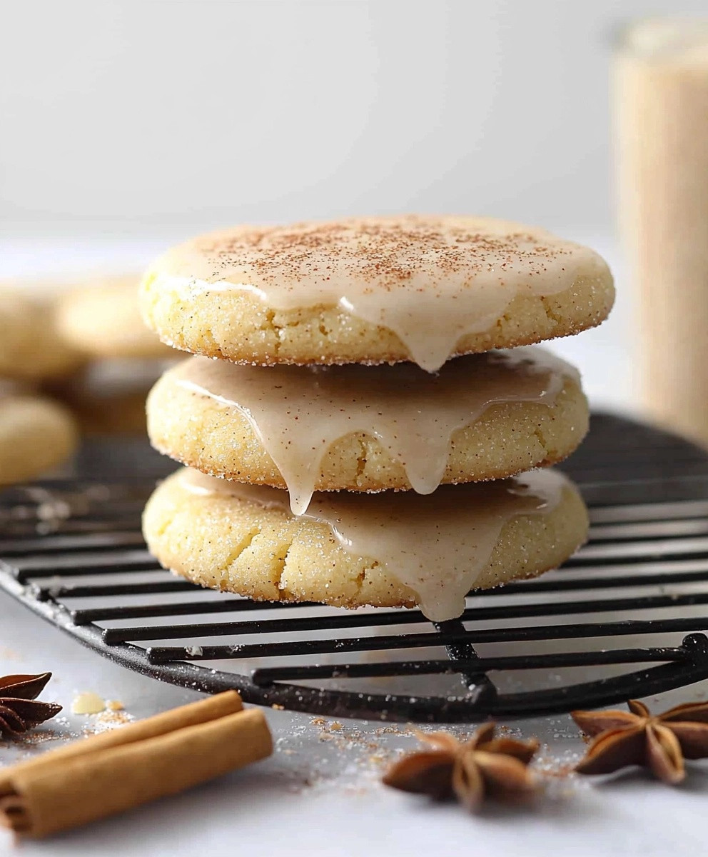 Iced Chai Sugar Cookies