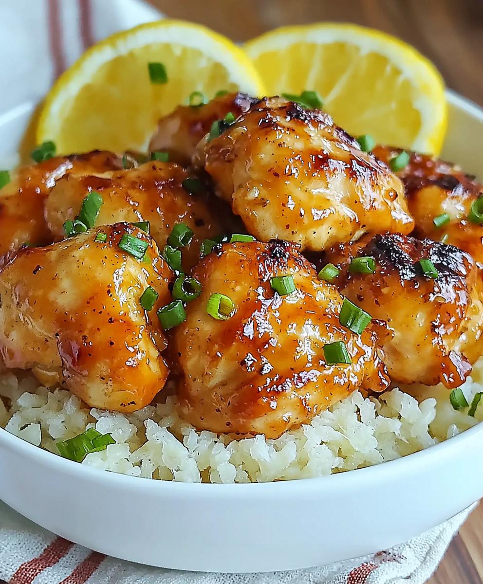Bang Bang Glazed Chicken