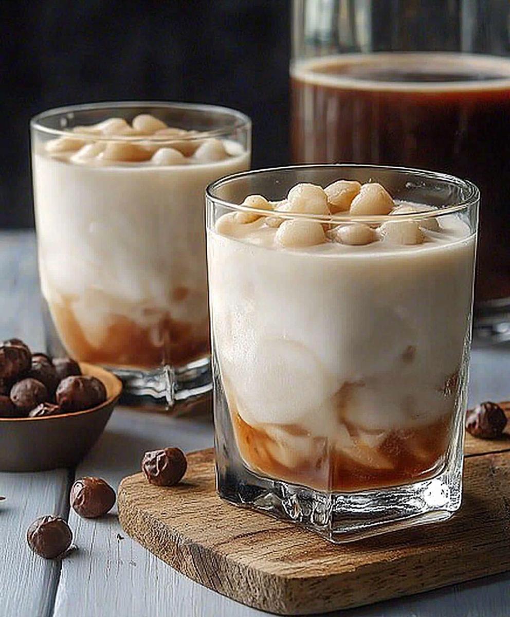 White Russian cocktail