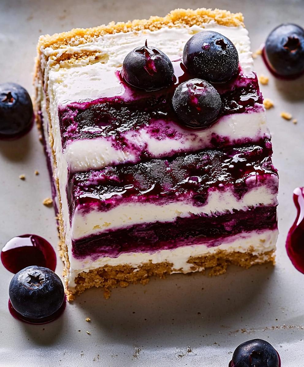 Blueberry Cheesecake Ice Cream
