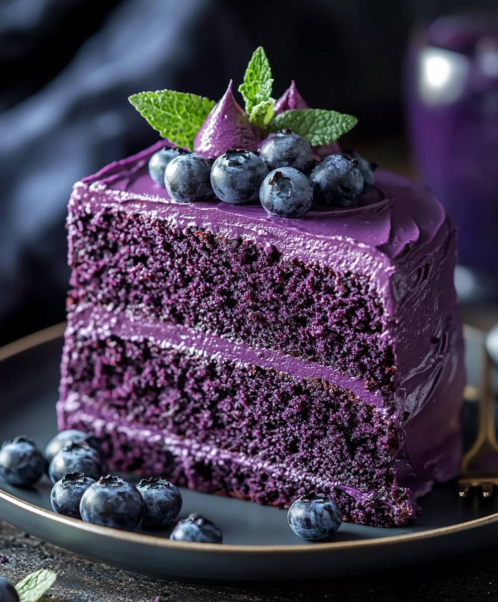 Purple Velvet Cake