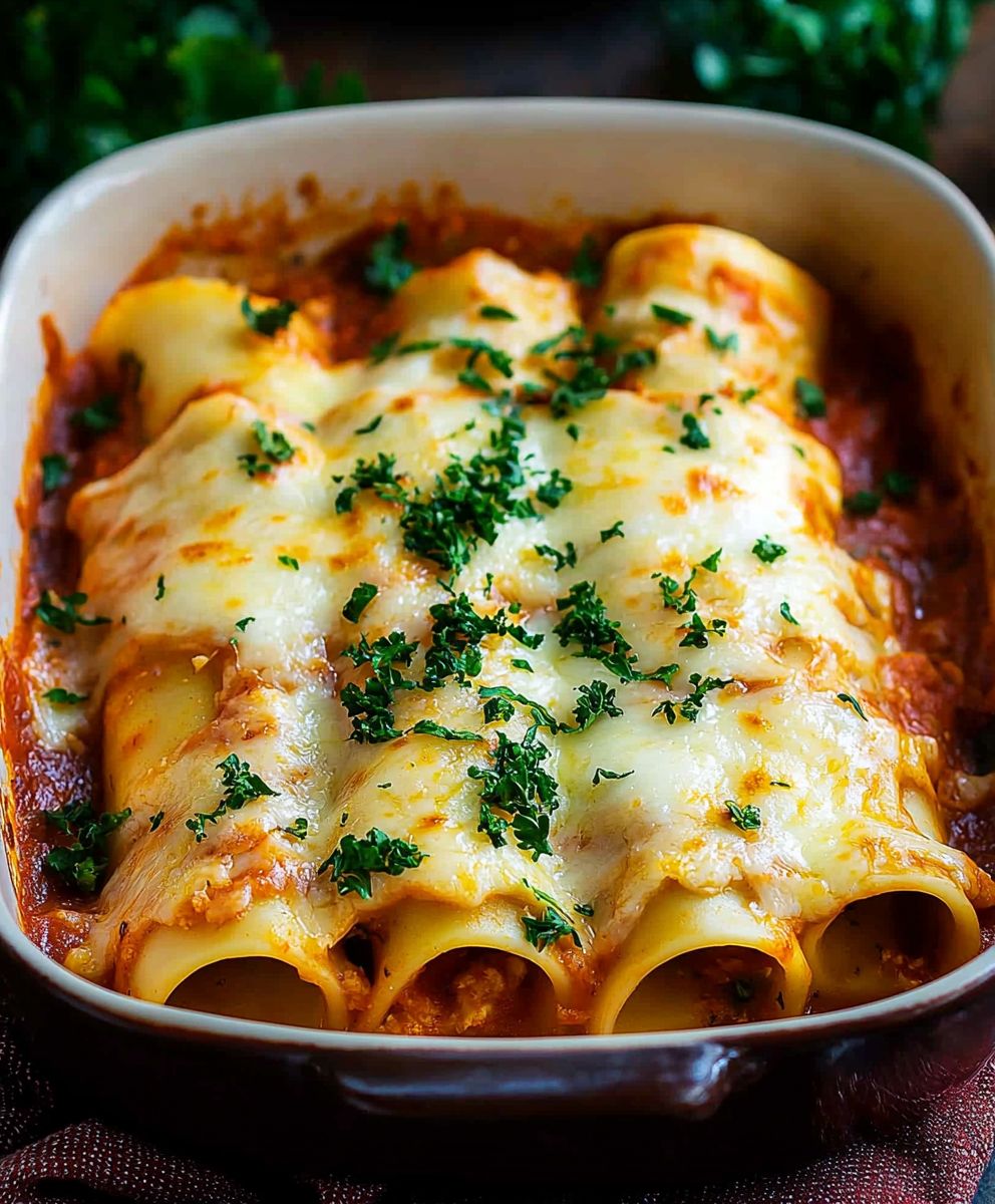 Easy Manicotti