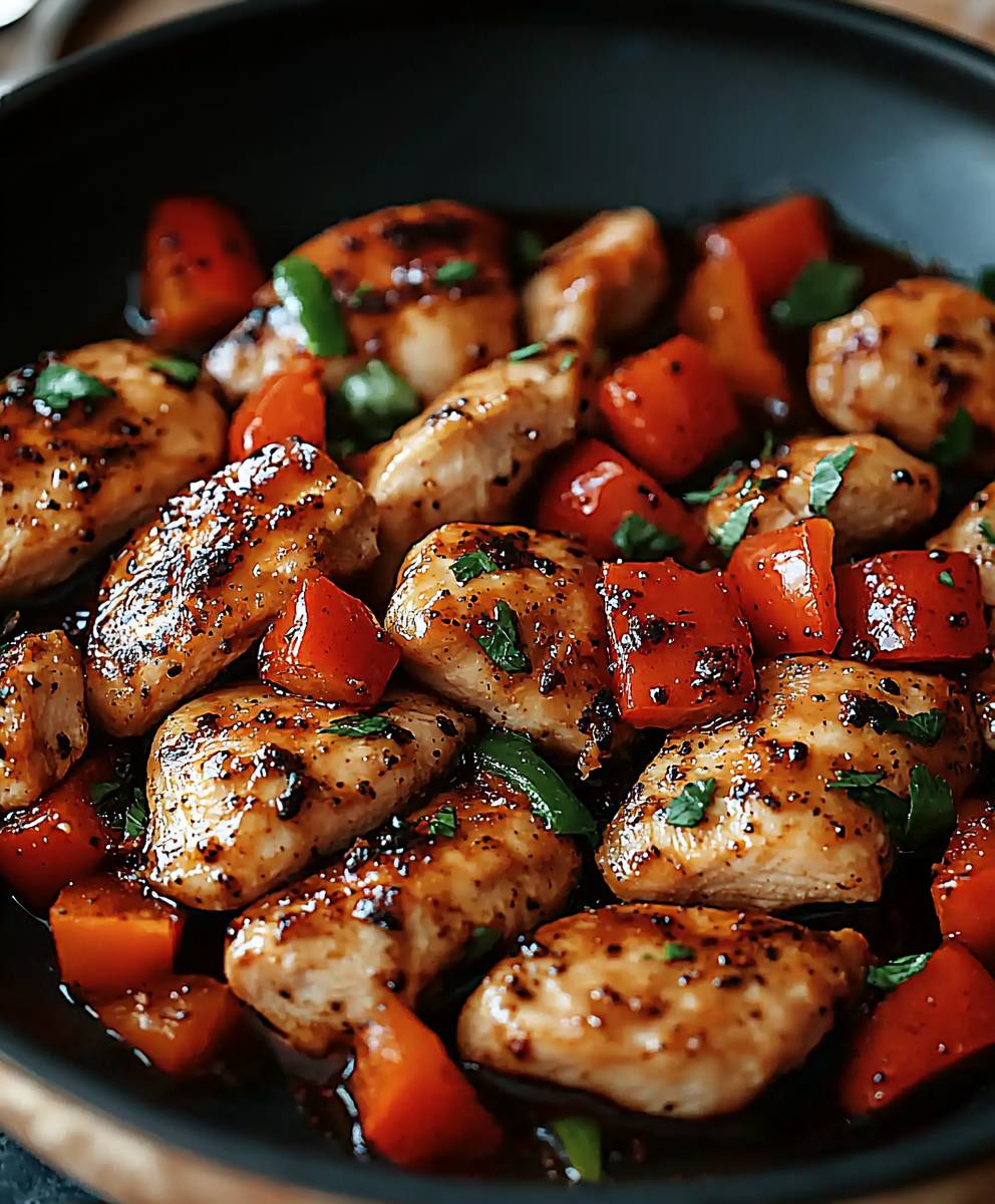Black pepper chicken