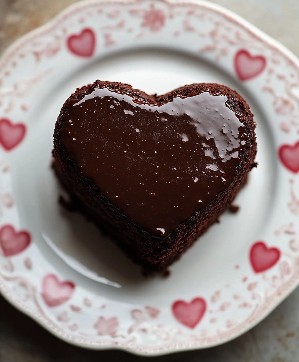 Valentines Day Chocolate Cake