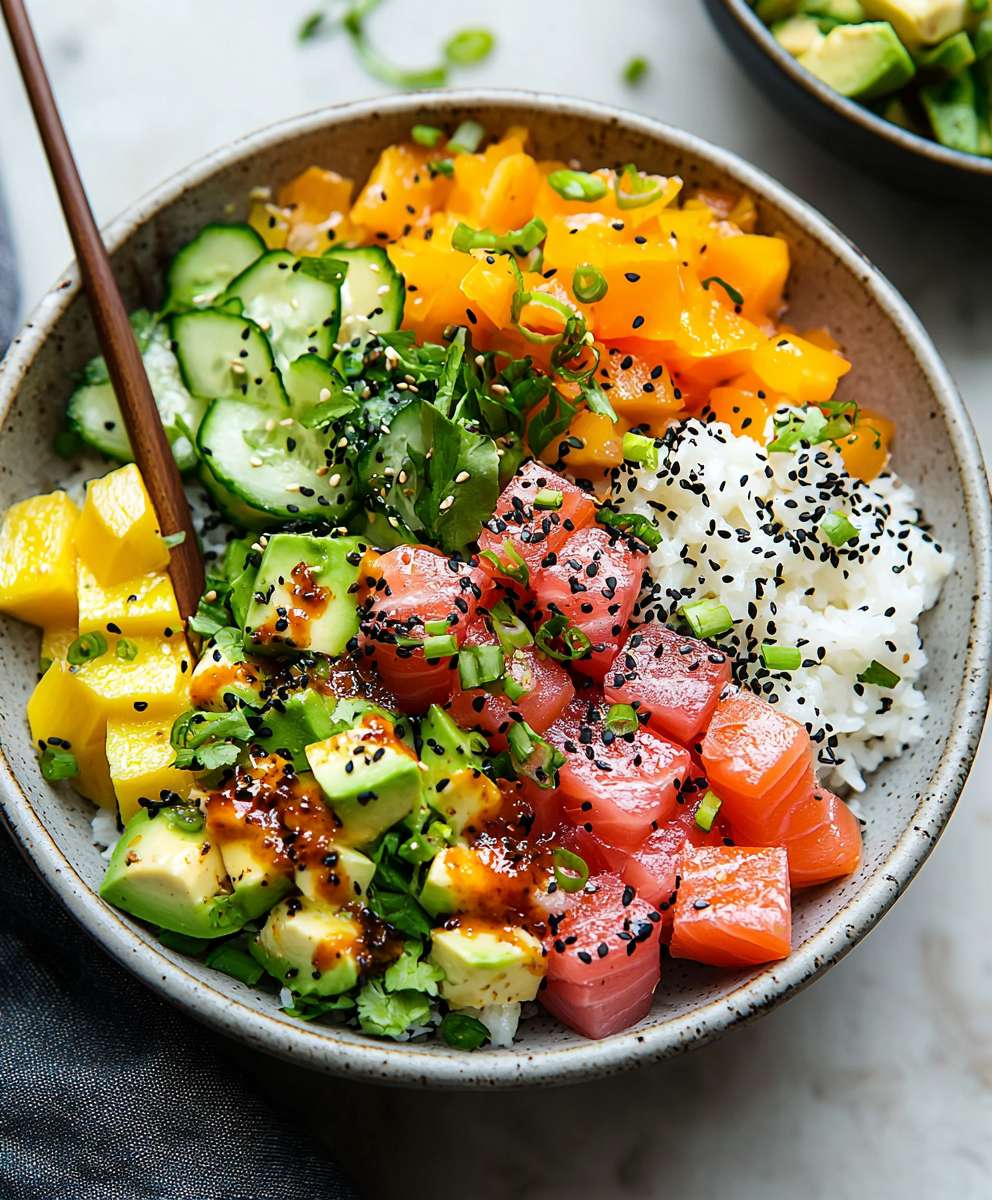 Poke Bowl Ingredients