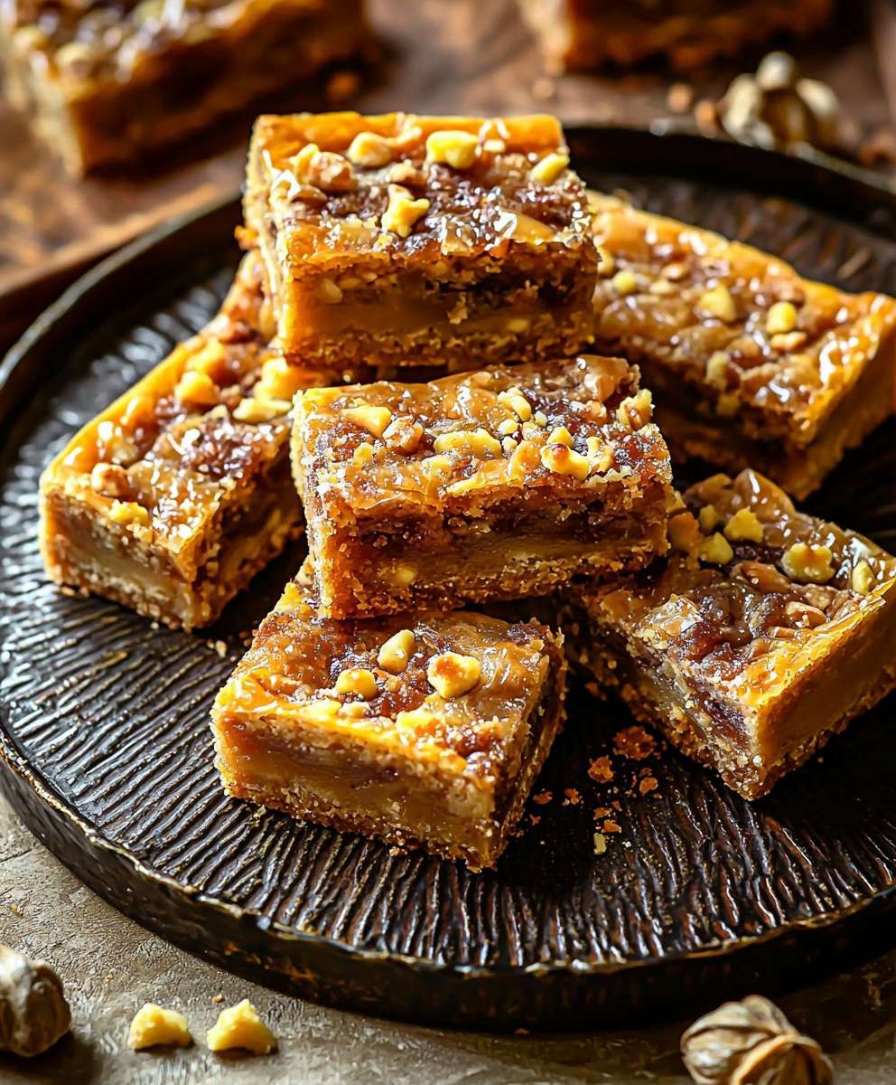 Baklava Cookie Bars