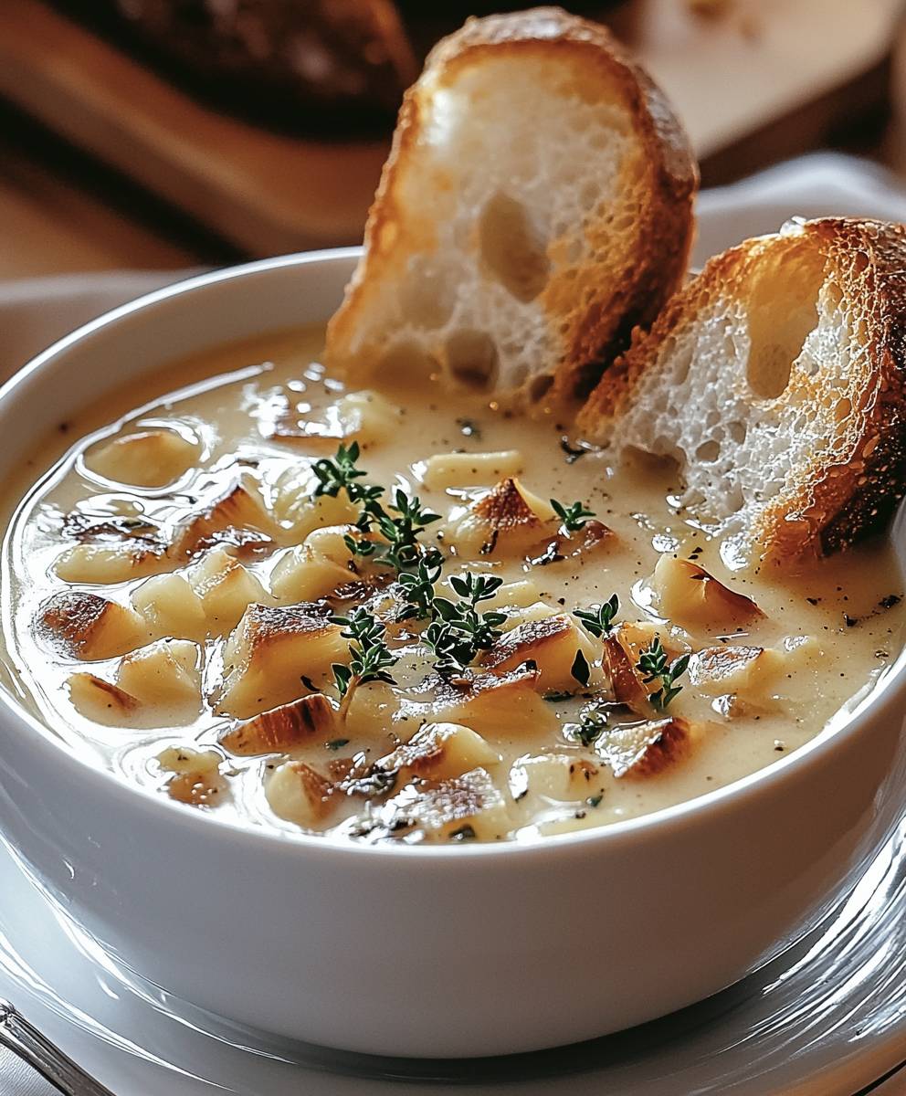 French Garlic Soup