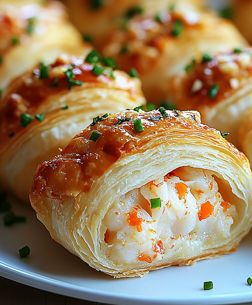 Crab cheese stuffed puffs