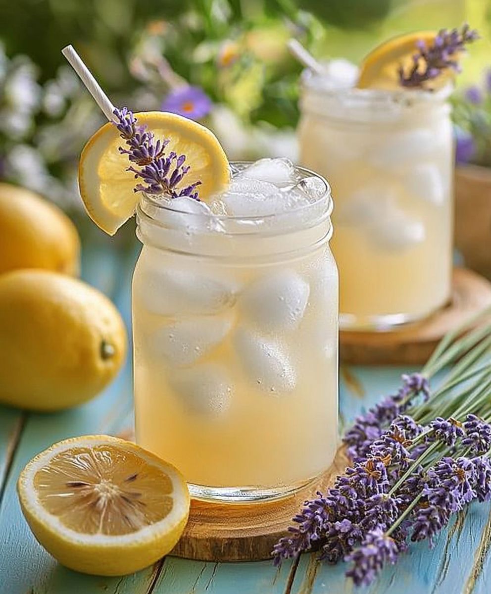 Coconut Lavender Lemonade