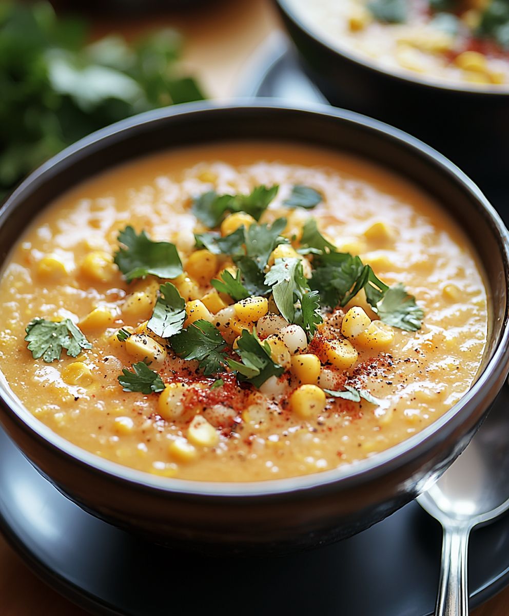 Mexican Street Corn Soup
