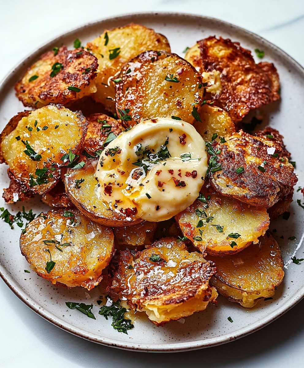 Crispy Smashed Potatoes