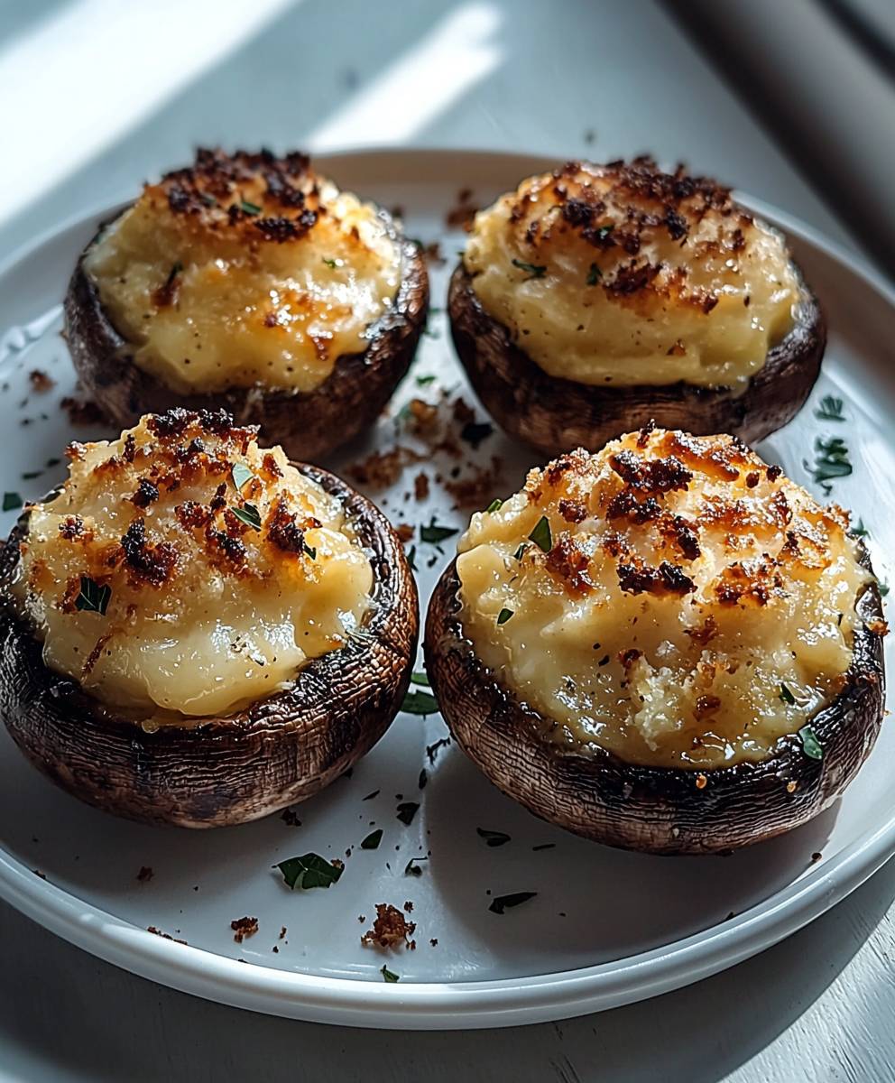Cheese Stuffed Mushrooms