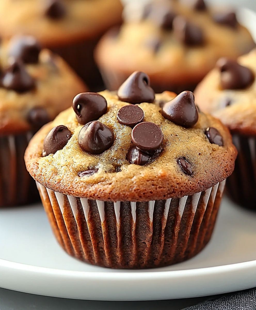 Banana Chocolate Chip Muffins