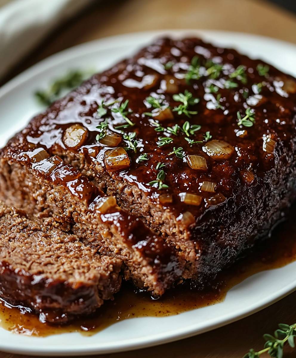 Brown Sugar Glazed Meatloaf