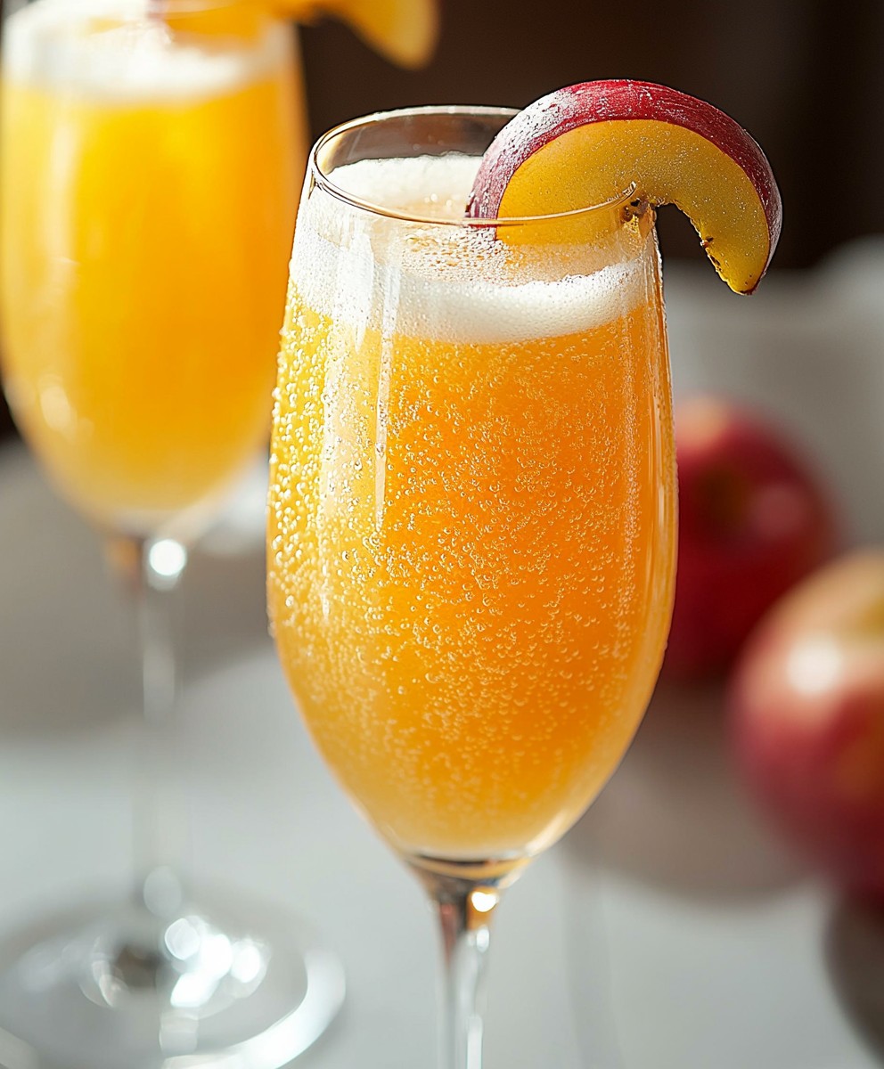 Easy Bellini Cocktail