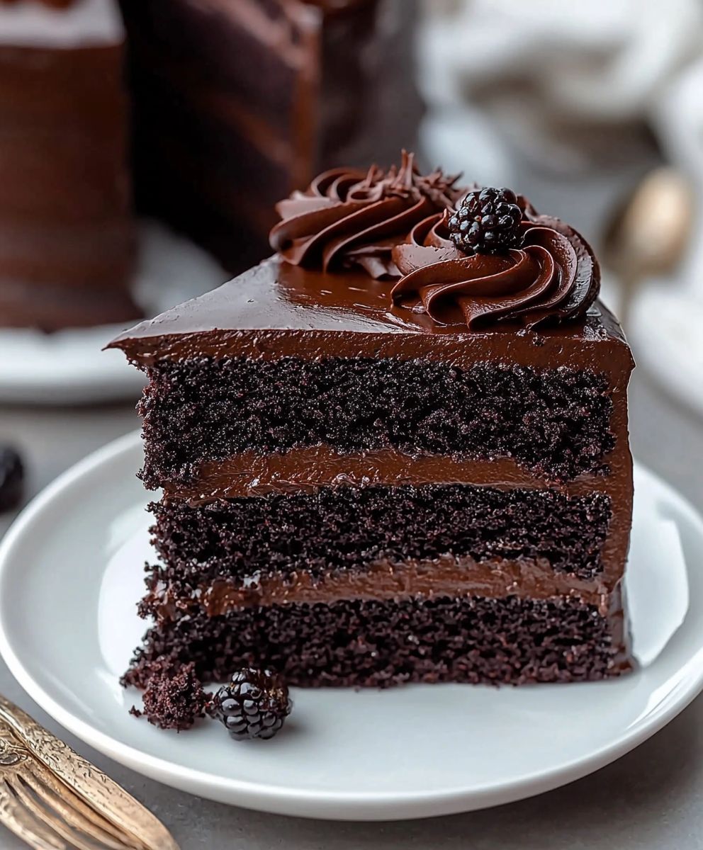 Black velvet cake