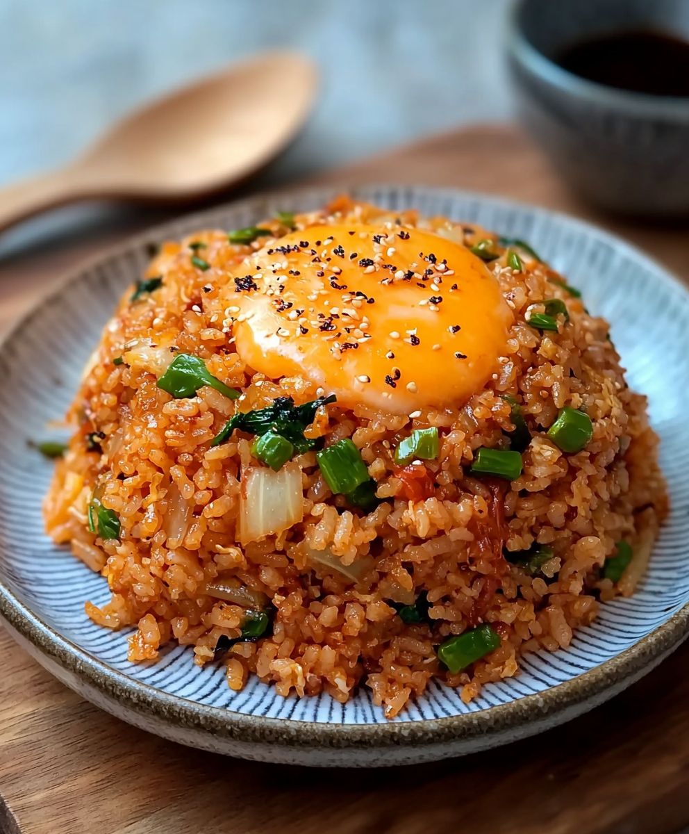 Spam Kimchi Fried Rice