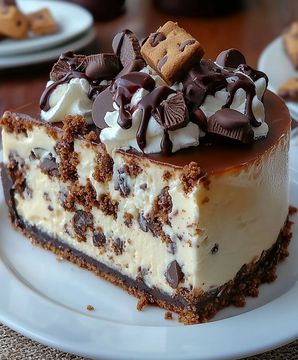 Cookie Dough Cheesecake Dessert