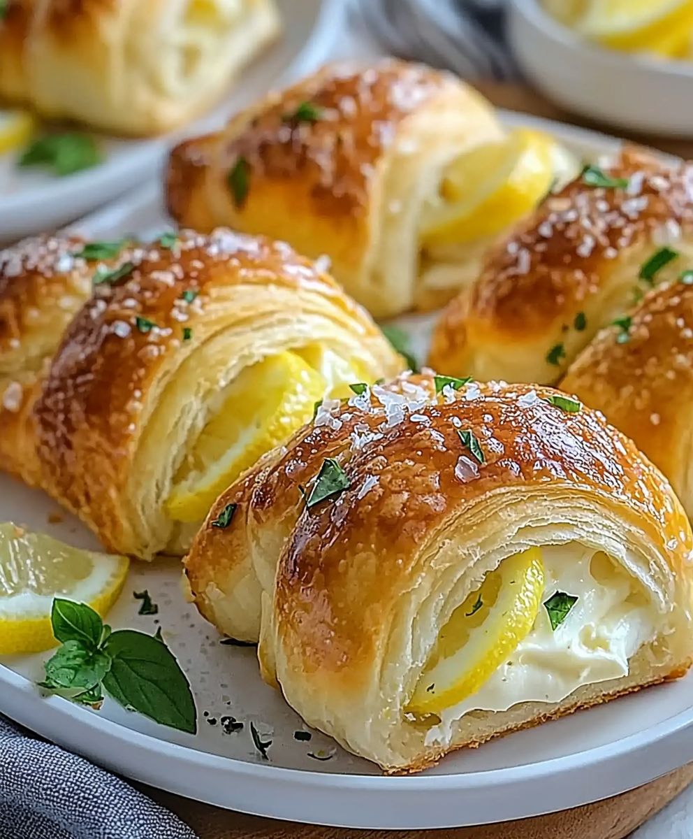 Lemon Cream Cheese Rolls