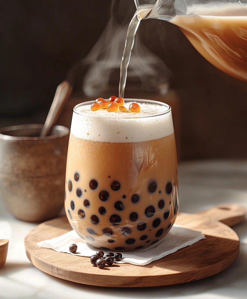 Earl Grey Bubble Tea