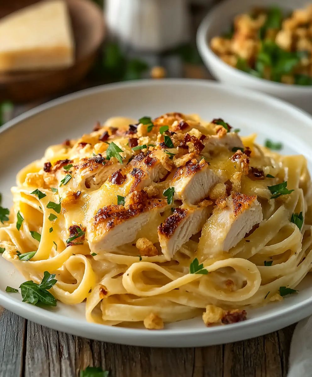 Cheesy Chicken Pasta