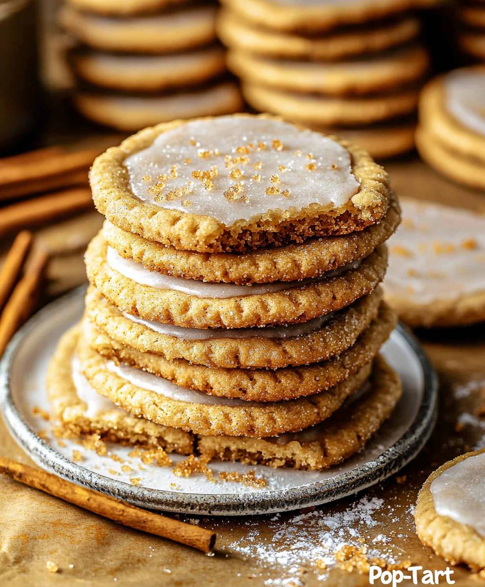 Brown Sugar Pop-Tart Cookies