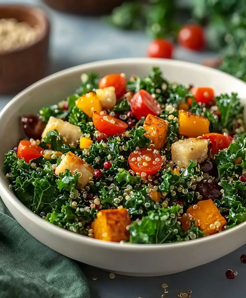 Kale Quinoa Salad