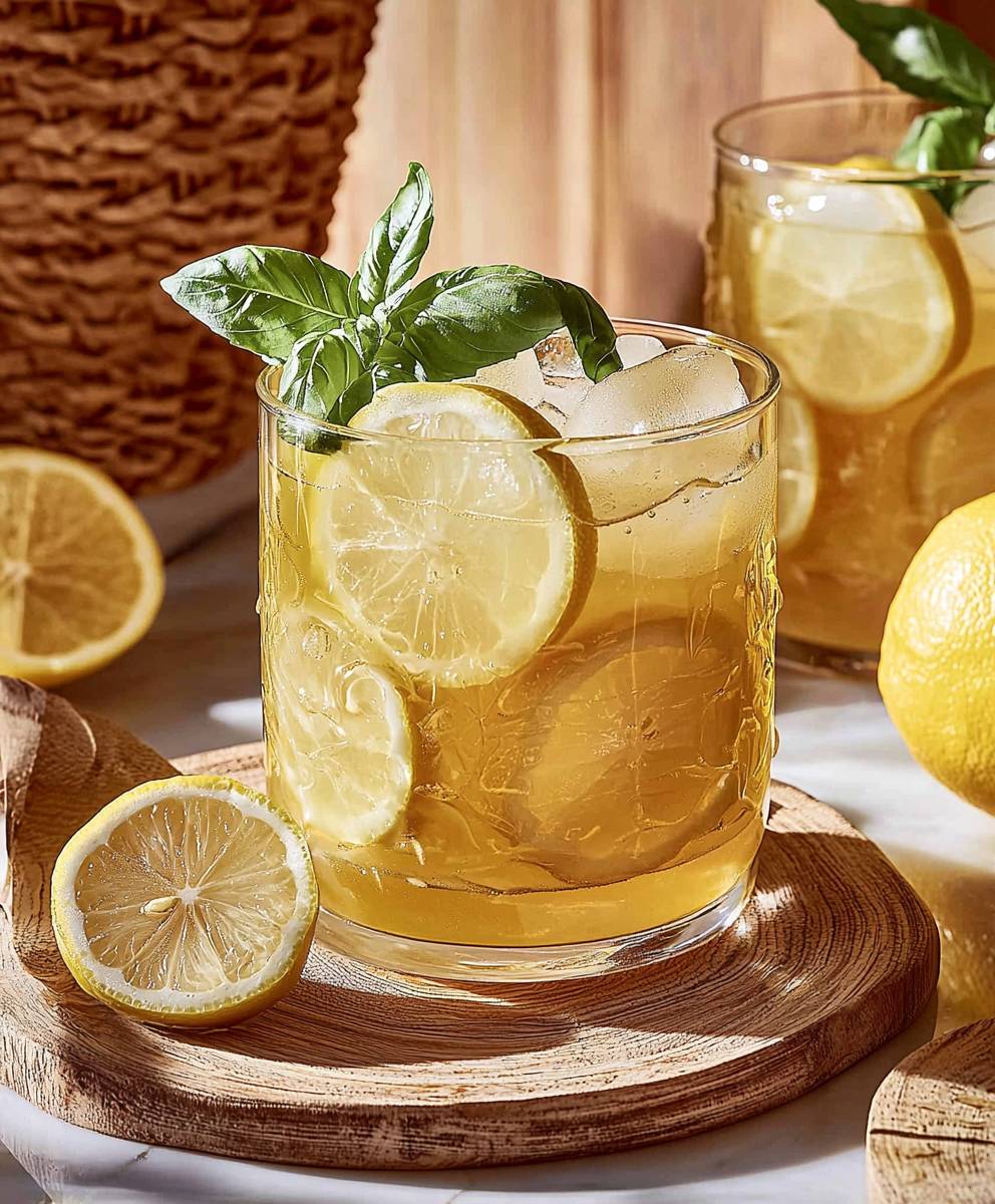 Honey Ginger Lemonade
