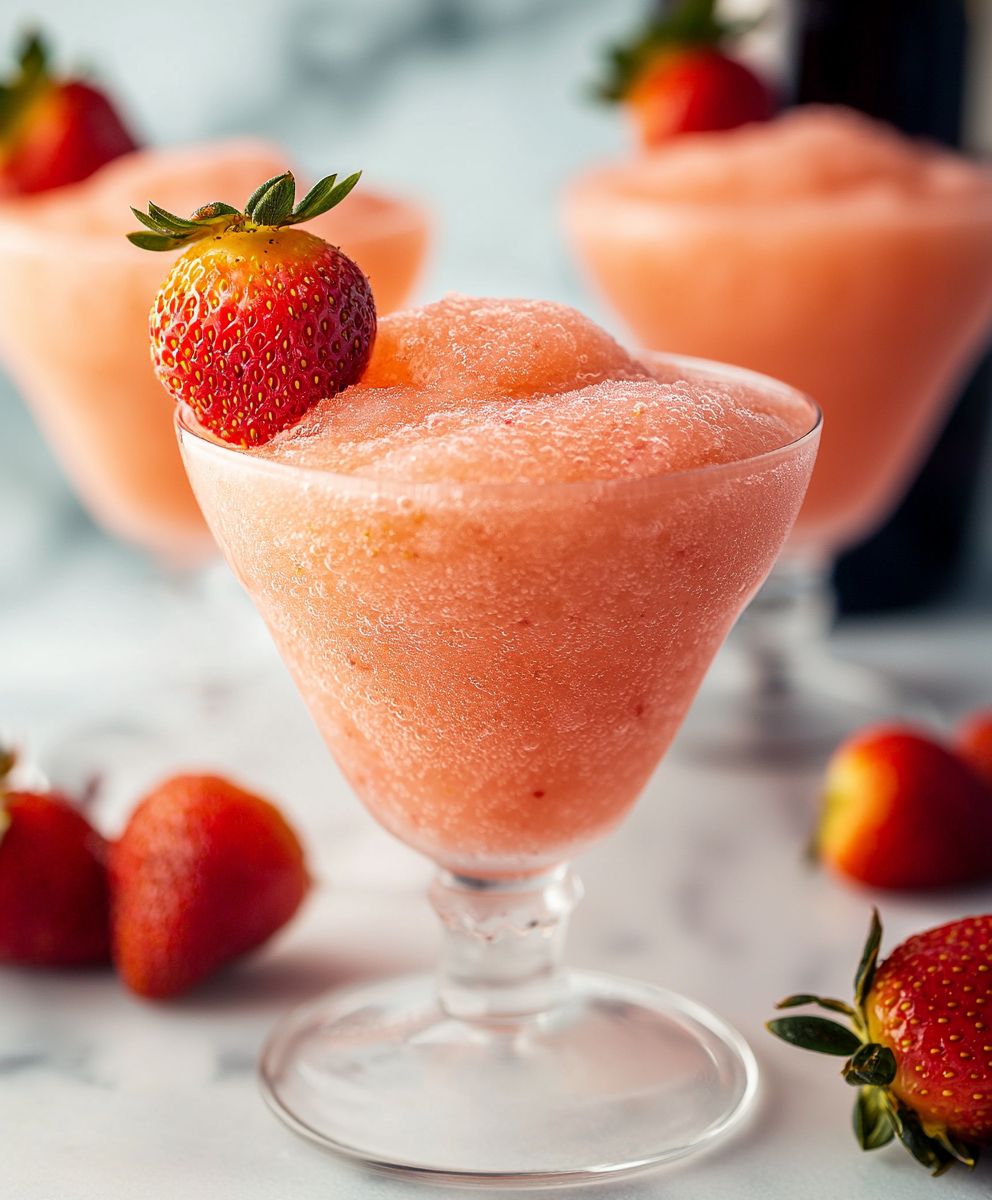 Strawberry Frosé Drink