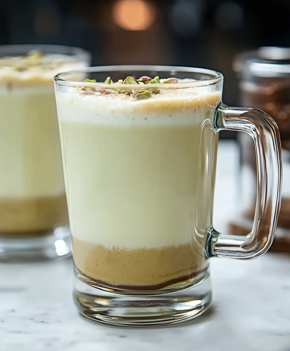 Pistachio White Hot Chocolate