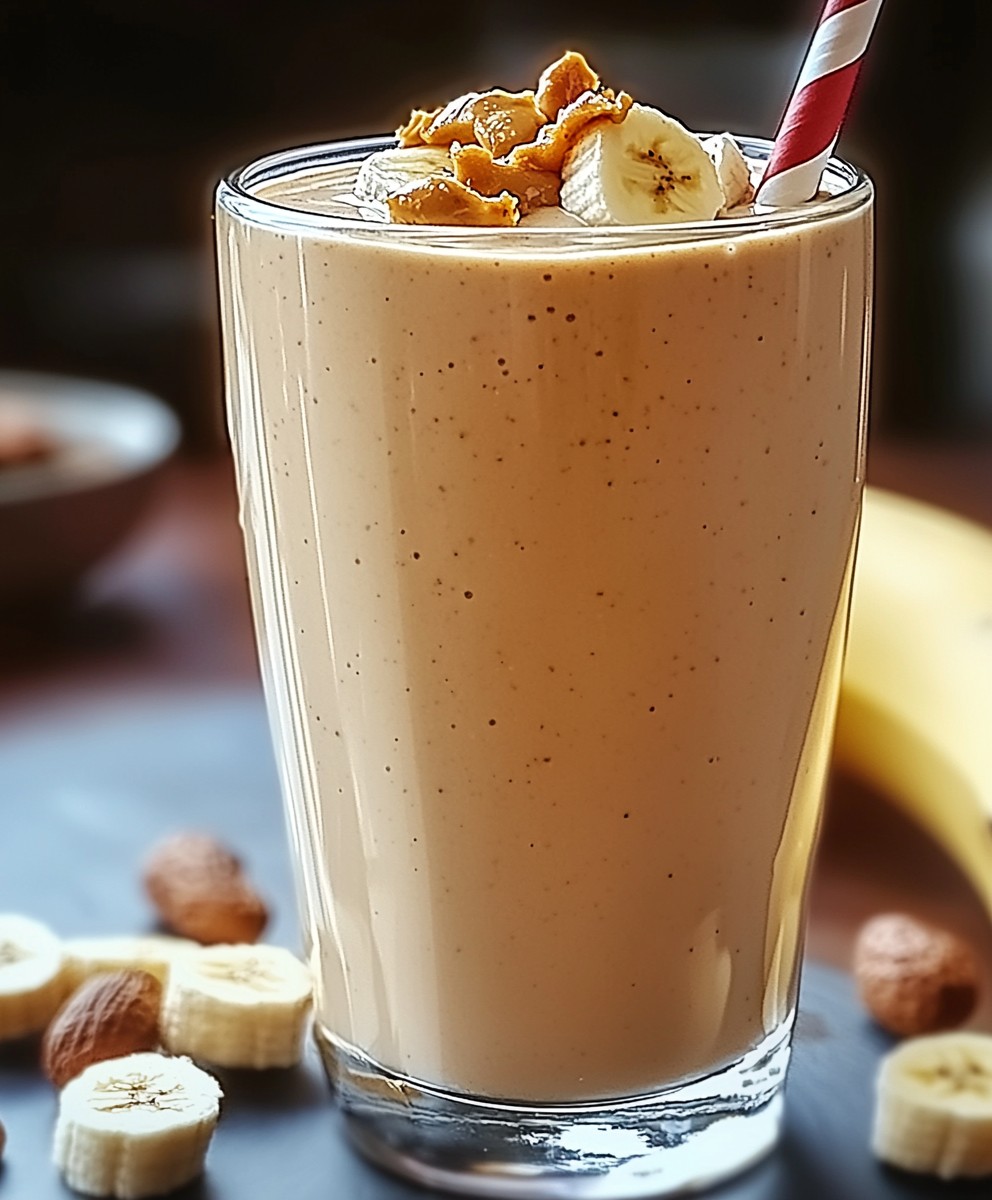 Peanut Butter Banana Smoothie