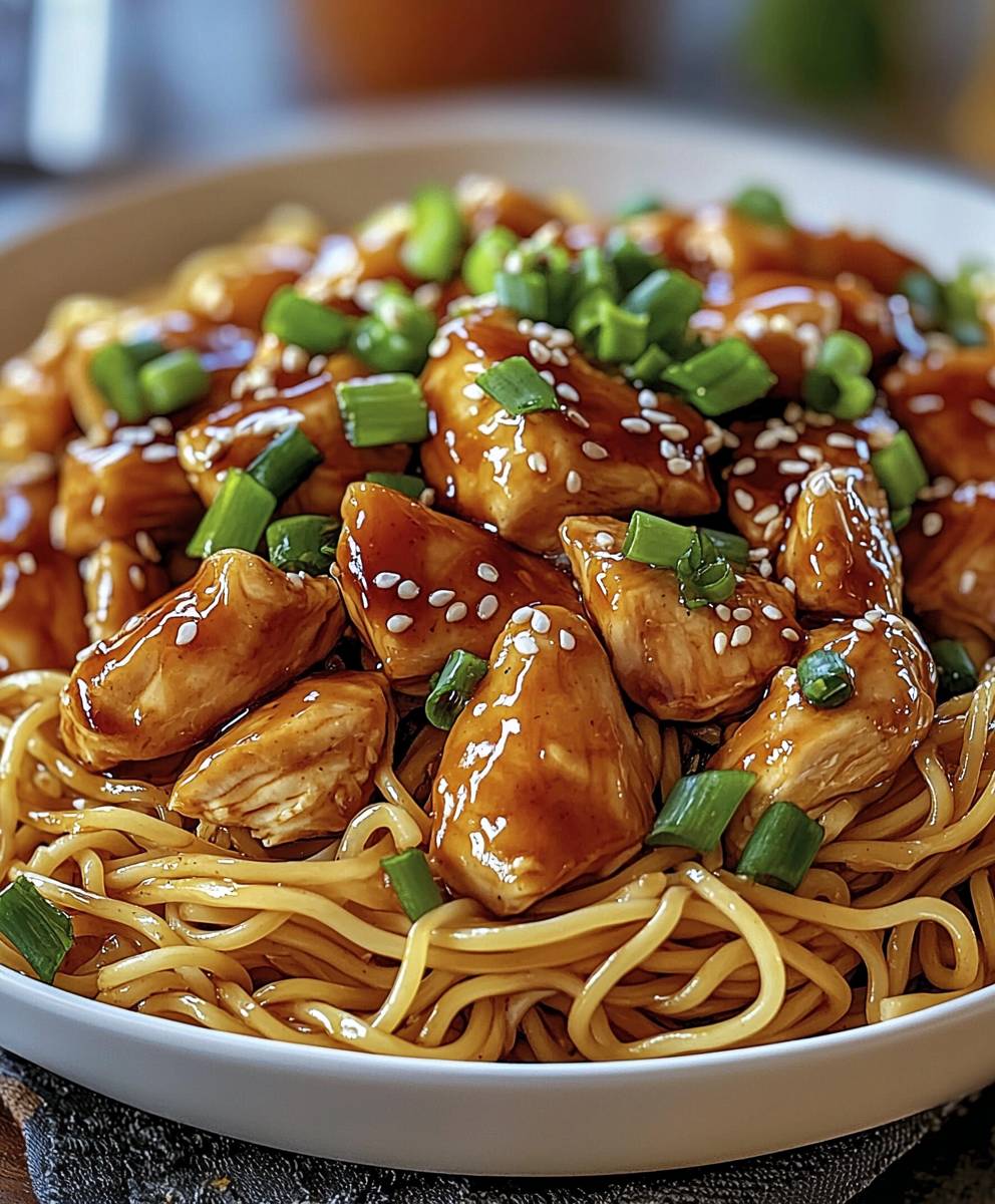 Chicken Teriyaki Noodles