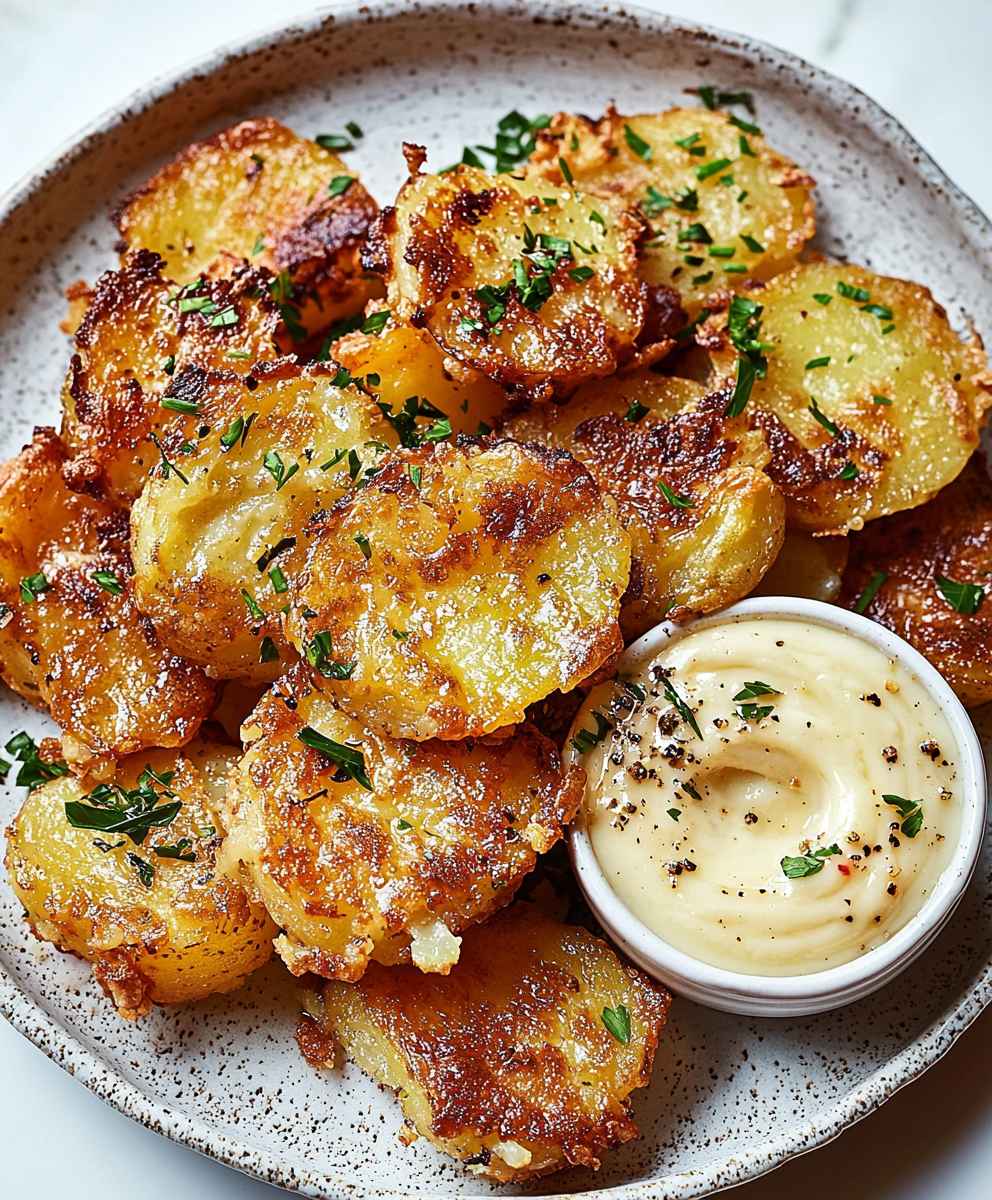 Crispy Smashed Potatoes