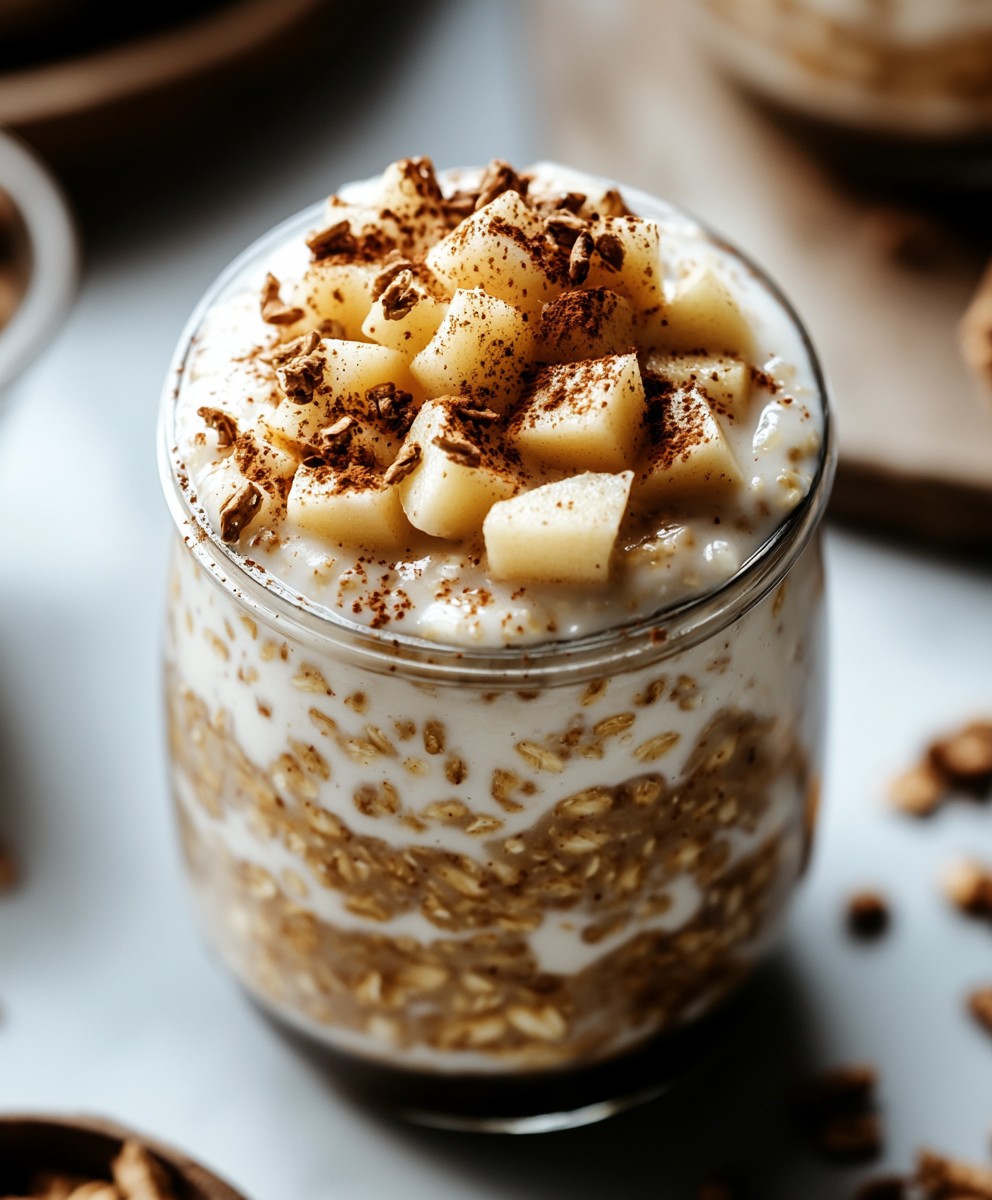 Apple Pie Overnight Oats