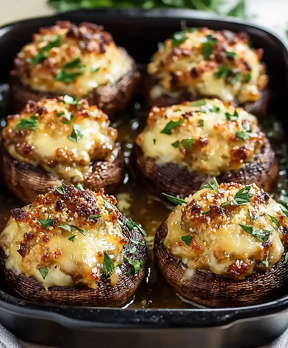 Olive Garden Stuffed Mushrooms