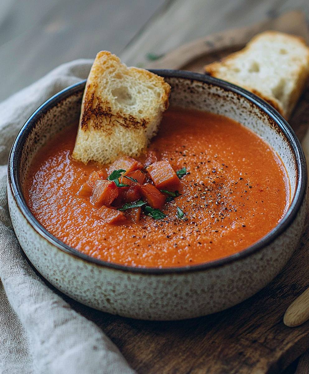Roasted Red Pepper Soup