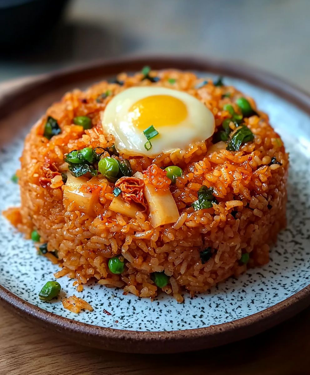 Spam Kimchi Fried Rice