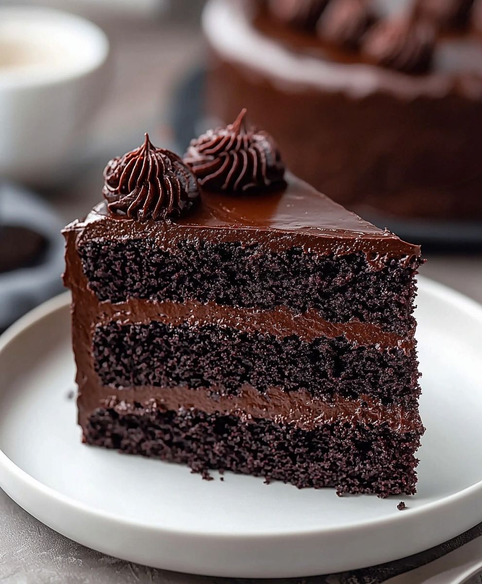 Black velvet cake