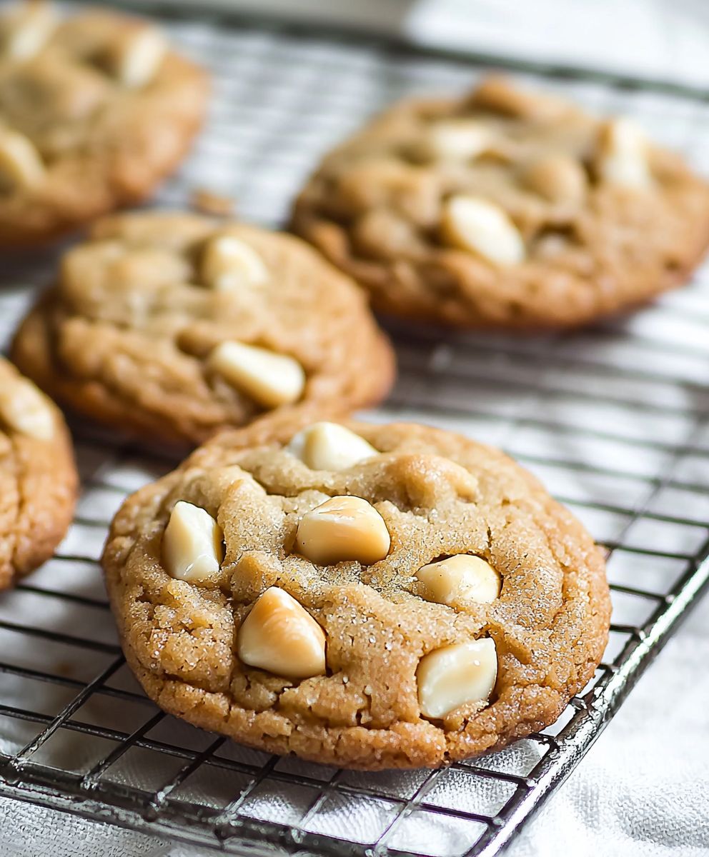 White Chocolate Macadamia Cookies