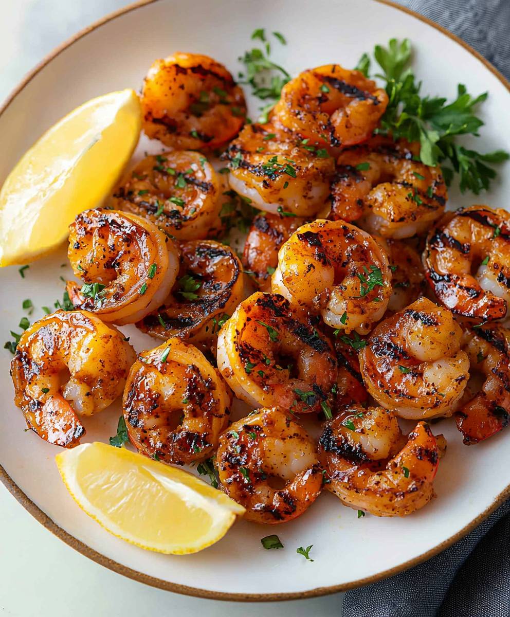 Grilled BBQ Shrimp