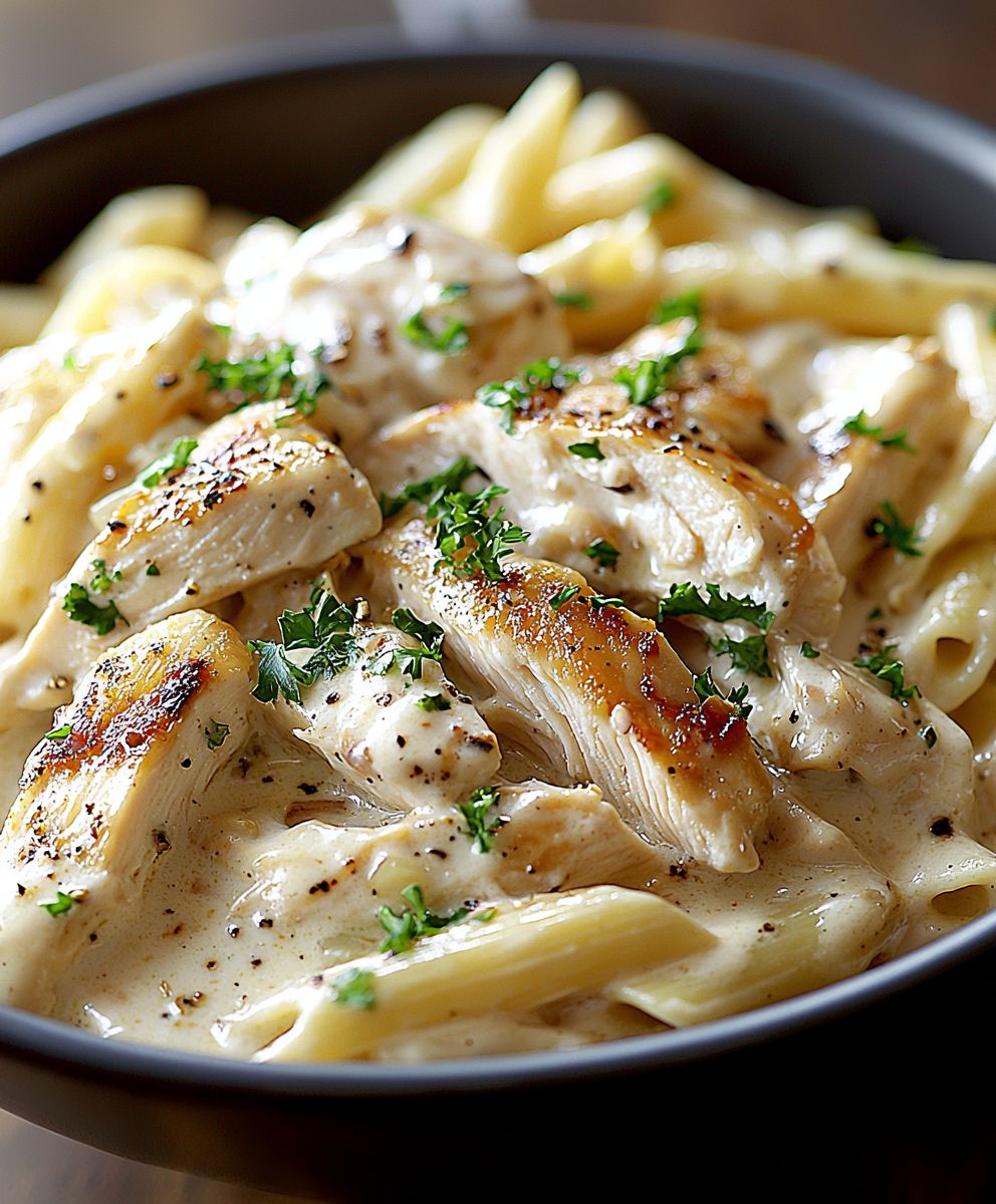 Chicken Alfredo Slow Cooker