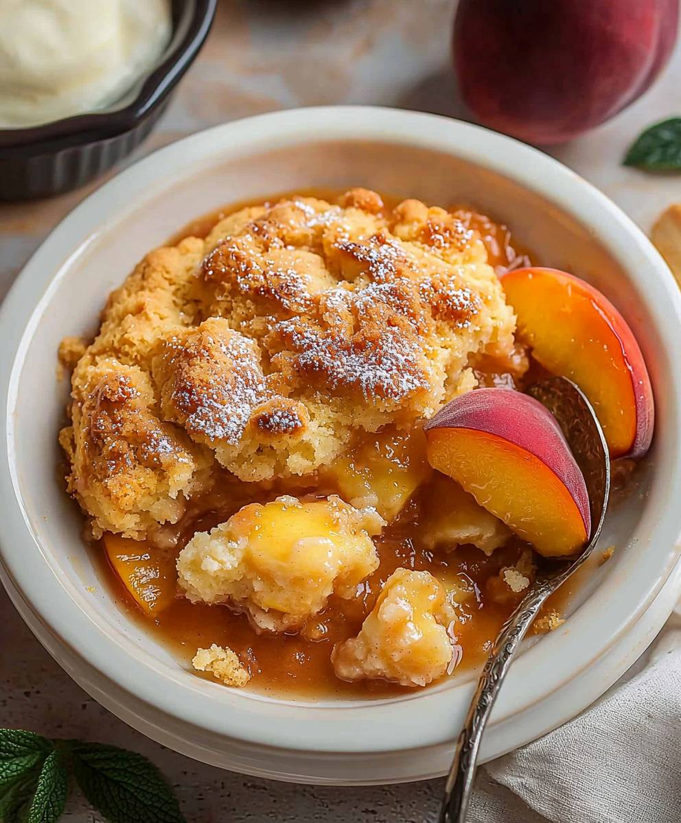Peach Cobbler Cake Mix