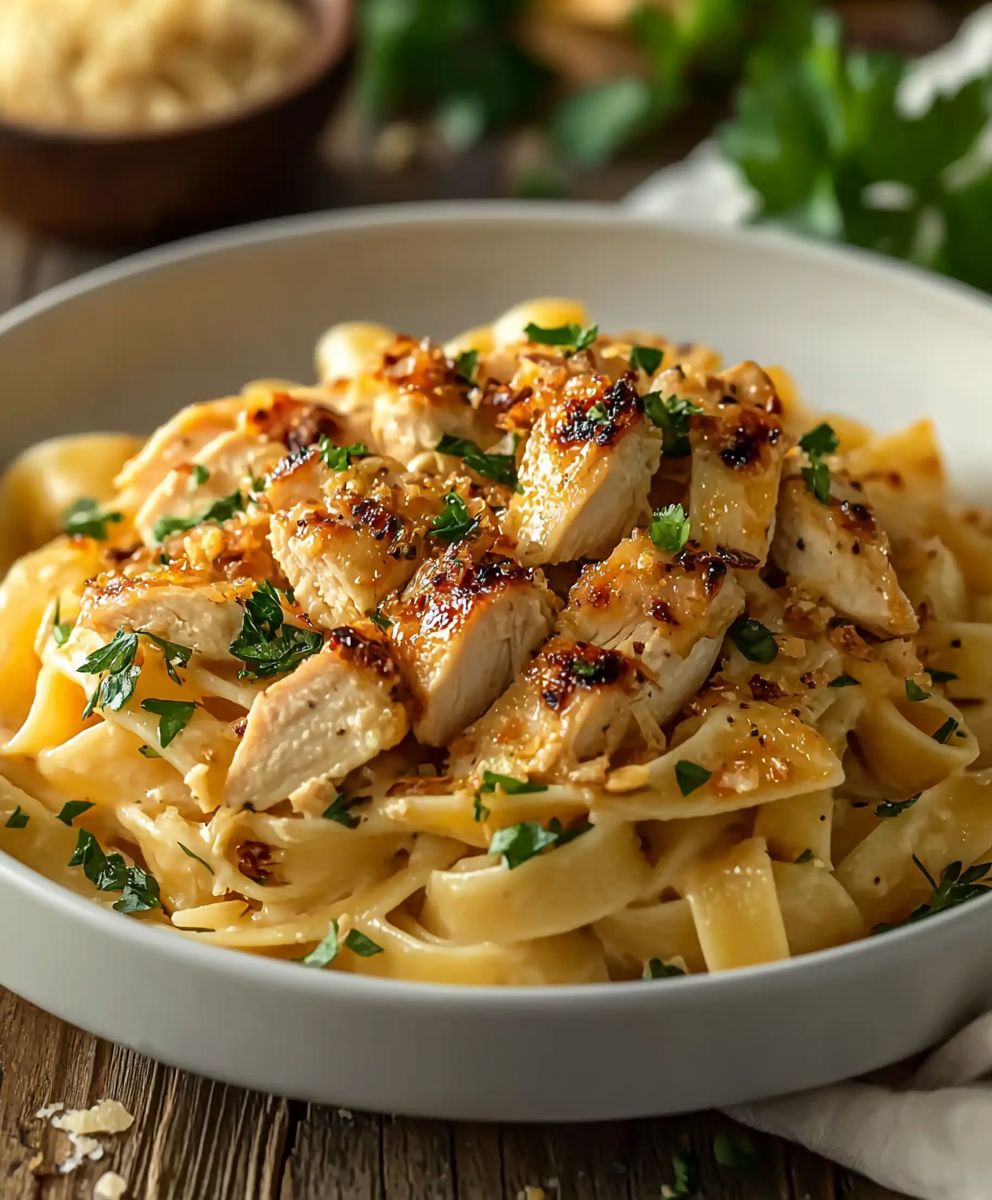 Cheesy Chicken Pasta