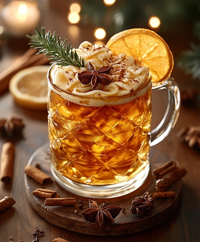 Bourbon Hot Toddy Drink