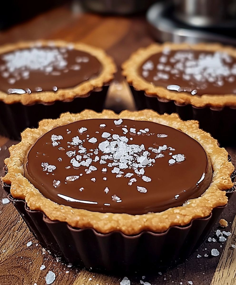 Chocolate Salted Caramel Tarts