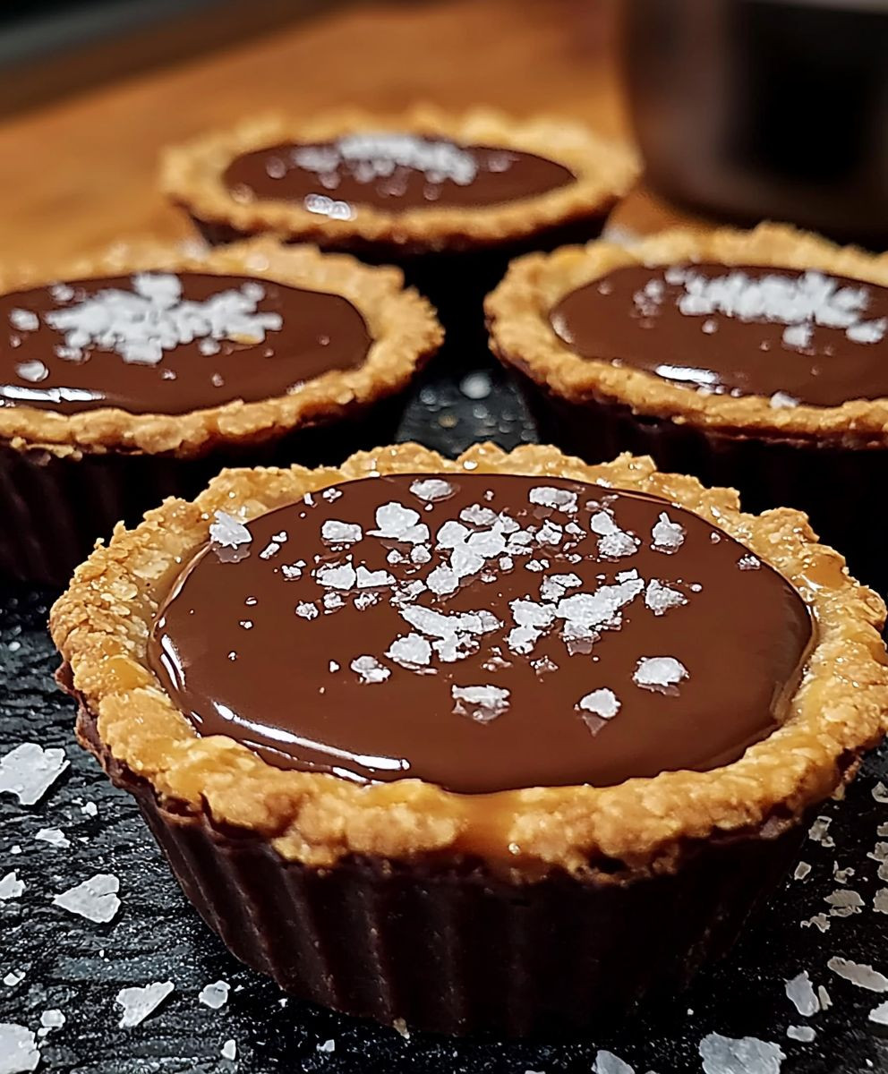 Chocolate Salted Caramel Tarts